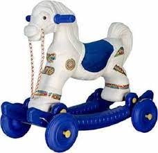 Toysfresh Baby Horse Rider for Kids & Childerns  (Blue)