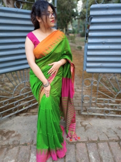 Cotton Tampal With Blouse
