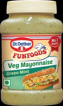 Veg Mayonnaise Green Mint Dr Oetker FUNFOODS