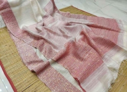 Cotton Silk Sequence Allover With Blouse