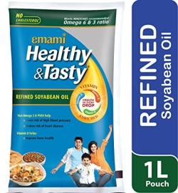 Refined Soyabean Oil Emami Healthy & Tasty_1 Ltr