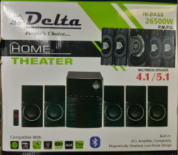 Delta Black Home Theater Channel 4.1 (Multimedia Speakers)