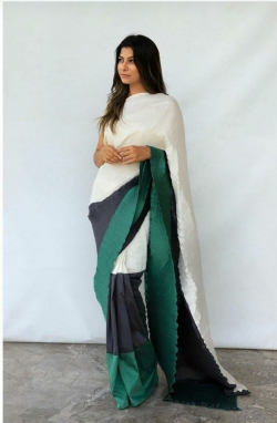 Pure Moss Softy Silk Saree