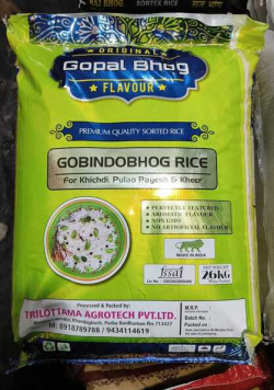 Gobindobhog Rice Old 26kg Bag @Rs.70/Kg (Gopal Bhog)