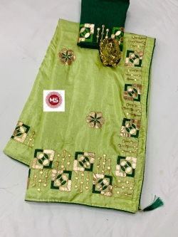 Designer party wear saree